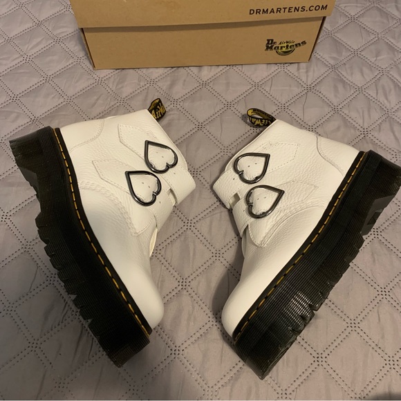 Dr. Martens Shoes - Dr. Martens Devon Heart Boots -LIMITED EDITION